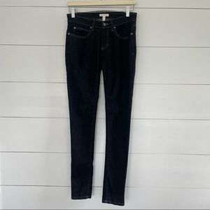 Eileen Fisher Organic Cotton Blend Dark Wash Skinny Jeans